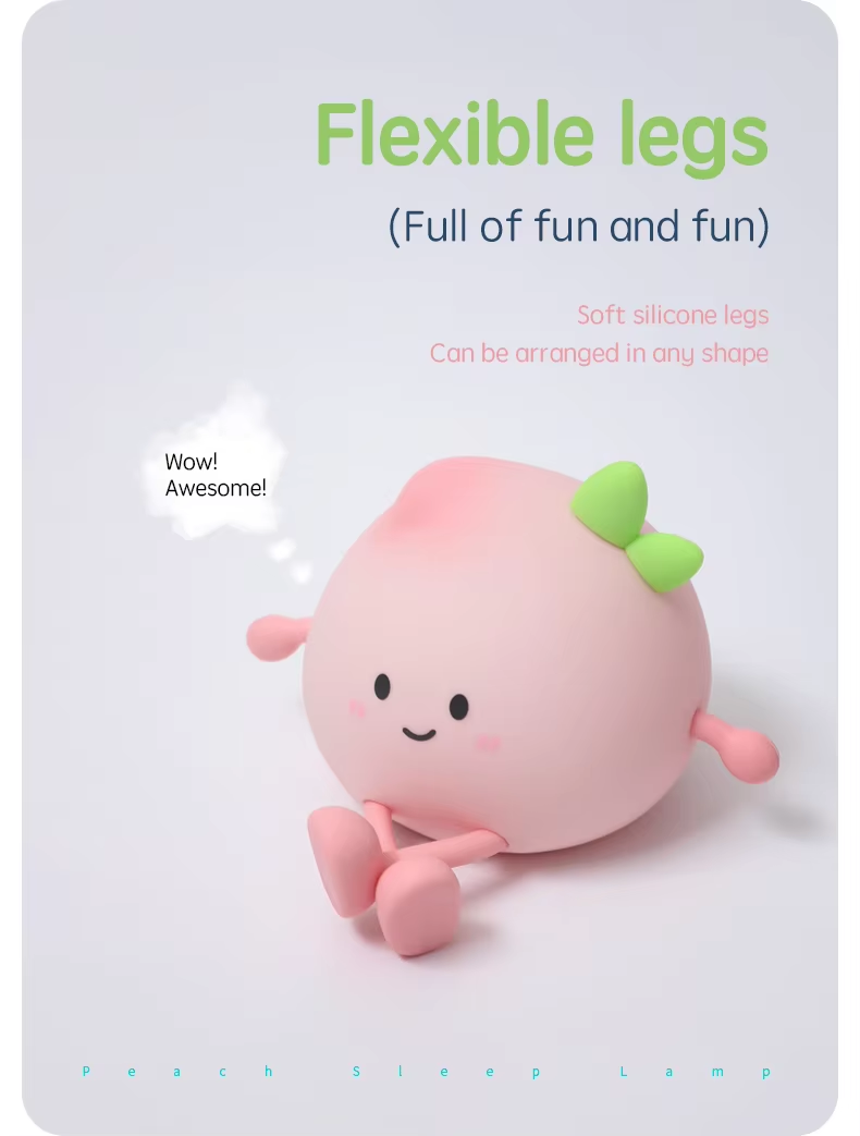 Colorful LED Peach Lamp 8.png