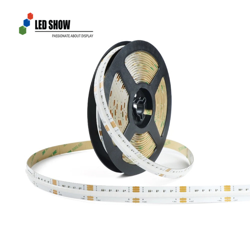 COB RGBW LED flexible strip, versatile lighting effects, vibrant colors, dynamic lighting, flexible design