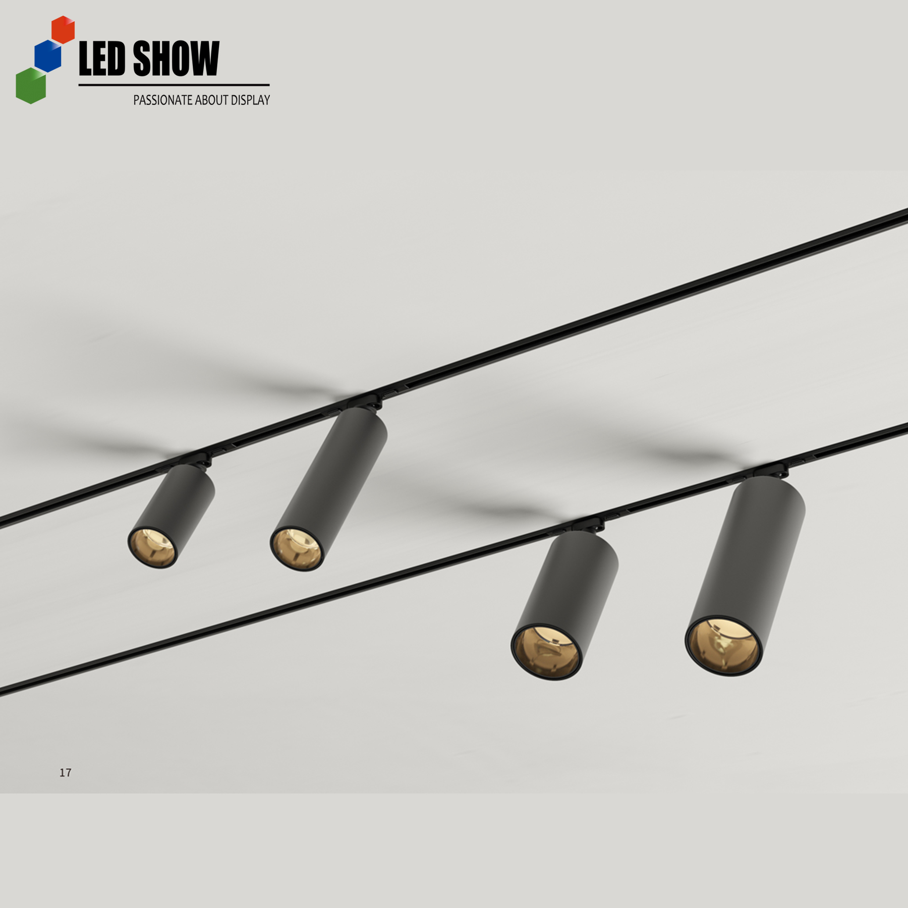 ML-SL Series High-Lumen Track Garment LED Light 5W-15W 48V 24°/36° Beam Angle 3000K/4000K/5000K Commercial Lighting