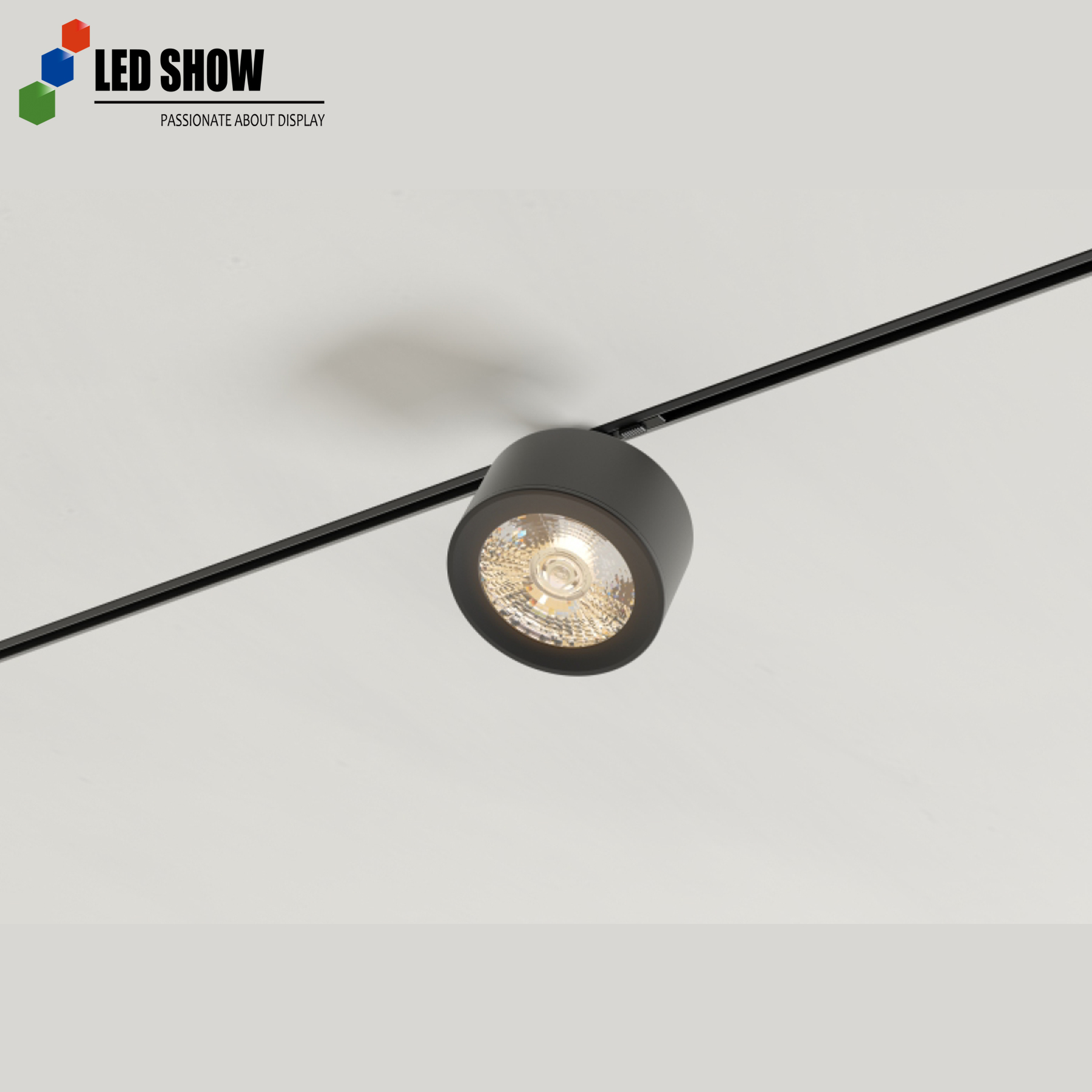 ML Series Medium Beam Track Lights 7W/12W 48V 30° Beam Angle 3000K/4000K/5000K High Lumen Commercial Spotlights