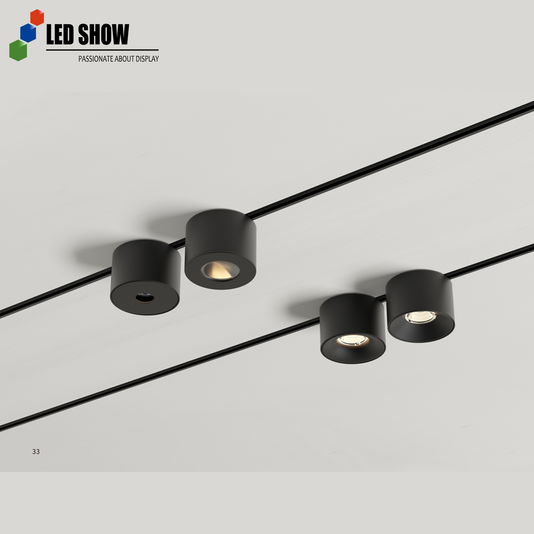 ML-D70 Series Multi-Beam Track Lights 7W 48V 24°/36°/50° Beam Options 3000K/4000K/5000K High CRI Commercial Spotlights