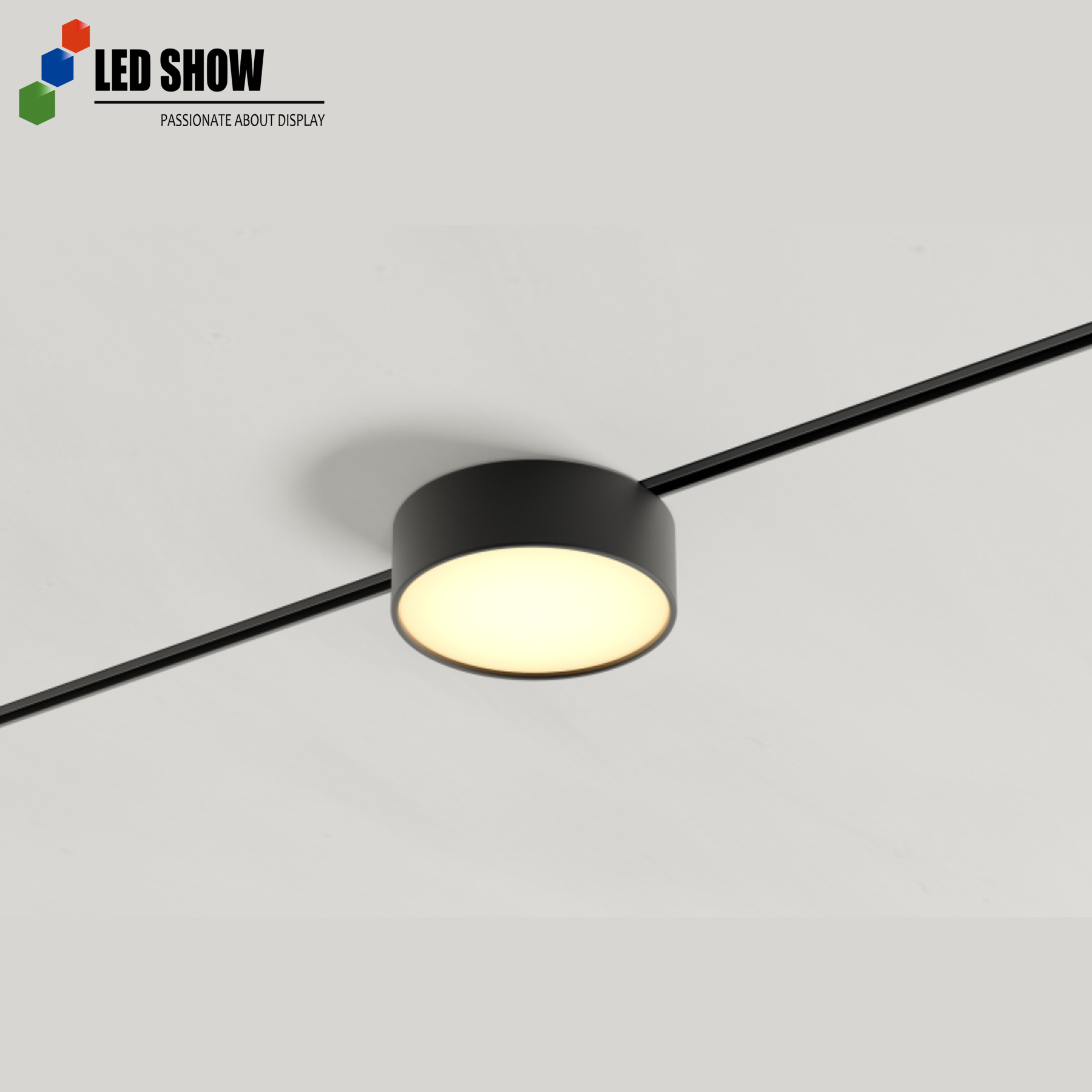 ML Series Ultra-Wide Beam Track Lights 10W/20W 48V 180°/200° Beam Angle 1600LM High Lumen Commercial Flood Lighting