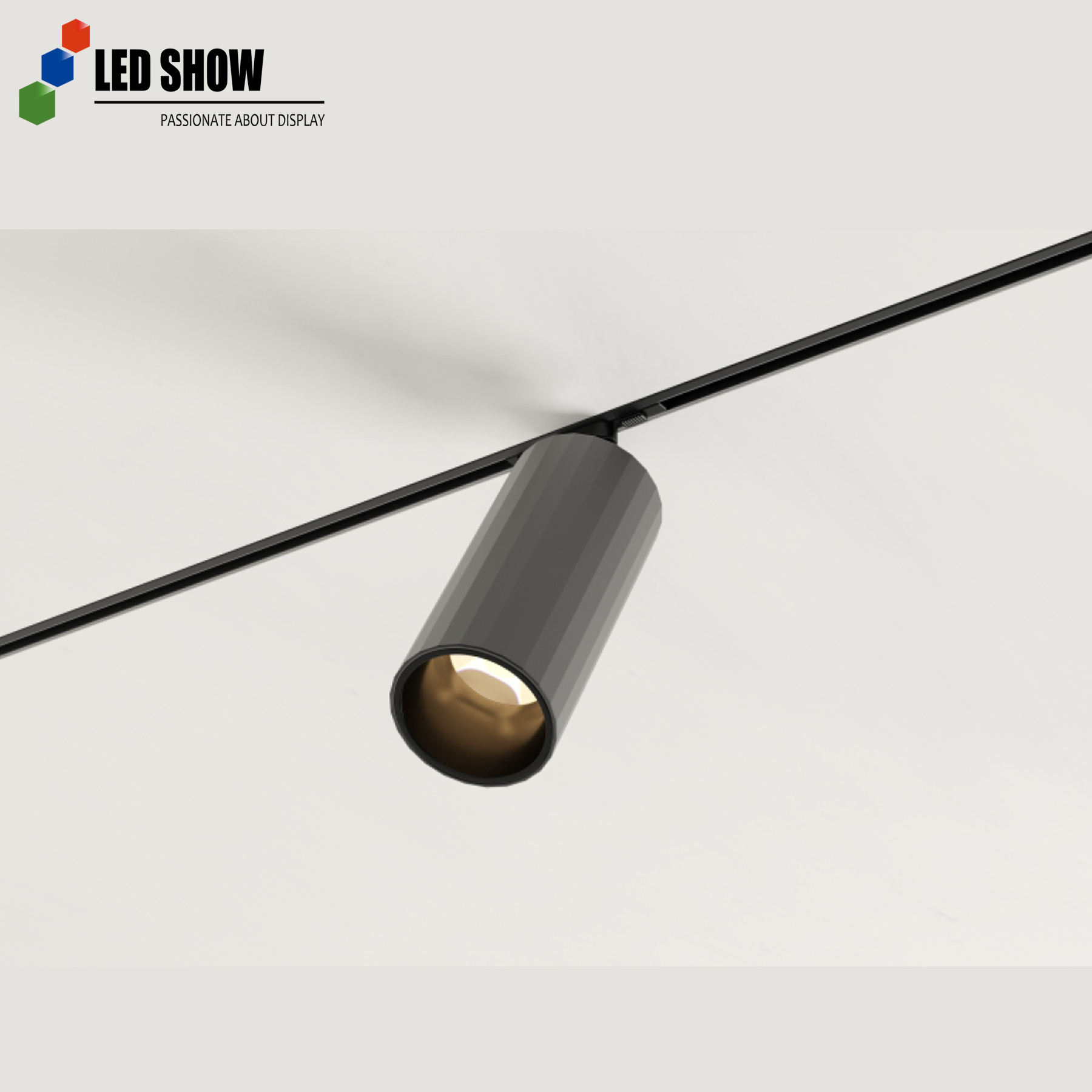 ML-HD Series High-Power Track Spotlights 12W 48V 953LM Commercial Grade Lighting 3000K/4000K/5000K CCT Optional