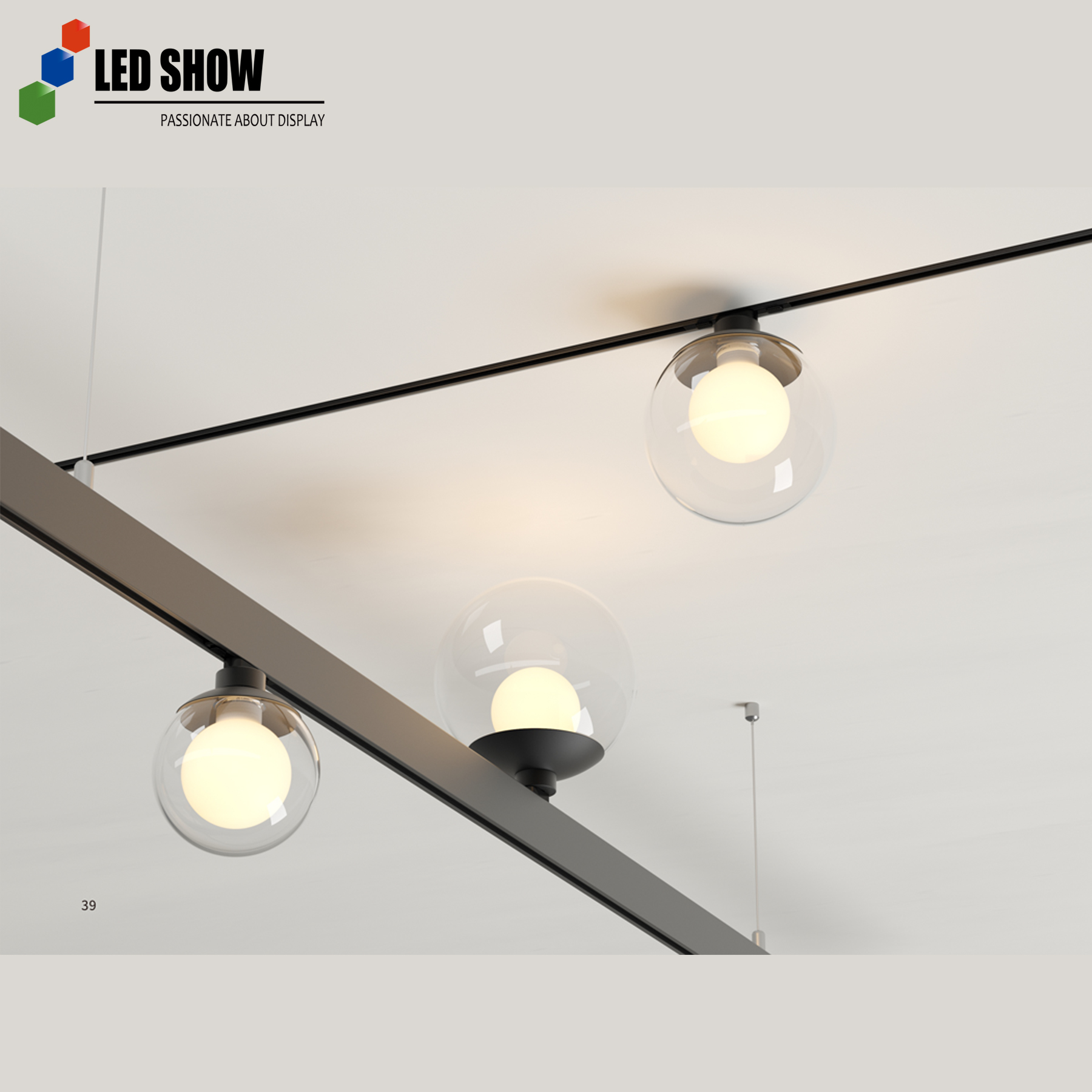 ML-SUN Series Circular Track Lights 3W-5W 48V High CRI Ra90 3000K/4000K/5000K Commercial Display Lighting