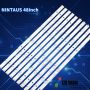 LED Backlight Strip for NINTAUS 48-inch TV