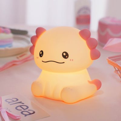 Silicone Axolotl Smart Night Light