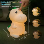 Multi-Color Dinosaur Nursery Night Lamp