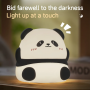 Silicone Panda LED Baby Night Light