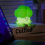 Broccoli-Shaped Adjustable Brightness Bedside Lamp