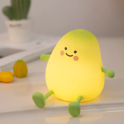 Switch Dimming Silicone Mango Night Light