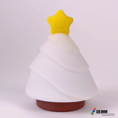 Silicone Christmas Tree Night Lamp