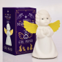 Rechargeable Touch Multicolor Dimming Angel Night Light