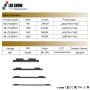 ML-FLS Series Slim Track Garment LED Light 7W-20W 48V 100° Beam Angle 3000K/4000K/5000K CCT Optional