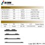 ML-GLS Series High-Lumen Track Garment LED Light 7W-20W 48V 40° Narrow Beam 3000K/4000K/5000K CCT Optional