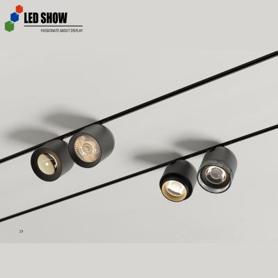 ML-B70 Series Adjustable Beam Track Lights 7W-20W 48V 25°-65° Adjustable Angle 3000K/4000K/5000K Commercial Spotlights