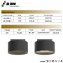 ML-D80 Series Wide Beam Track Lights 10W 48V 60° Beam Angle Optional Honeycomb Anti-Glare 3000K/4000K/5000K Commercial Lighting